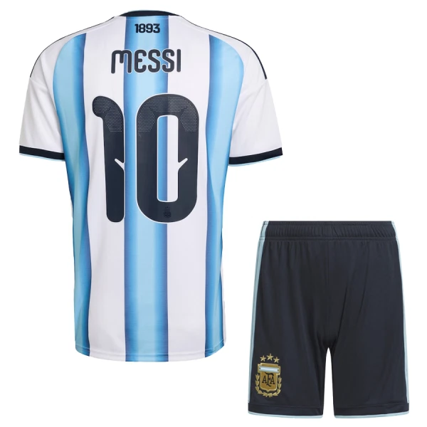 Camisola Argentina Messi 10 Criança Equipamento 1ª Mundial 2026 Camisola Argentina Messi 10 Criança Equipamento 1ª Mundial 2026