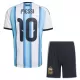 Camisola Argentina Messi 10 Criança Equipamento 1ª Mundial 2026 Camisola Argentina Messi 10 Criança Equipamento 1ª Mundial 2026