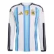 Camisola Manga Comprida Argentina Homem Equipamento 1ª Mundial 2026 Camisola Manga Comprida Argentina Homem Equipamento 1ª Mundial 2026