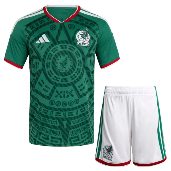 Camisola México Criança Equipamento 1ª Mundial 2026 Camisola México Criança Equipamento 1ª Mundial 2026