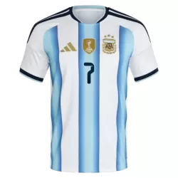 Camisola Argentina De Paul 7 Criança Equipamento 1ª Mundial 2026