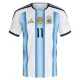 Camisola Argentina Di Maria 11 Homem Equipamento 1ª Mundial 2026