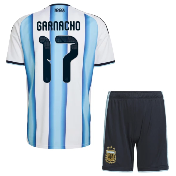 Camisola Argentina Garnacho 17 Criança Equipamento 1ª Mundial 2026