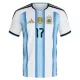 Camisola Argentina Garnacho 17 Criança Equipamento 1ª Mundial 2026