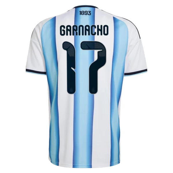 Camisola Argentina Garnacho 17 Criança Equipamento 1ª Mundial 2026