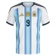 Camisola Argentina J. Alvarez 9 Criança Equipamento 1ª Mundial 2026