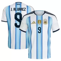Camisola Argentina J. Alvarez 9 Homem Equipamento 1ª Mundial 2026