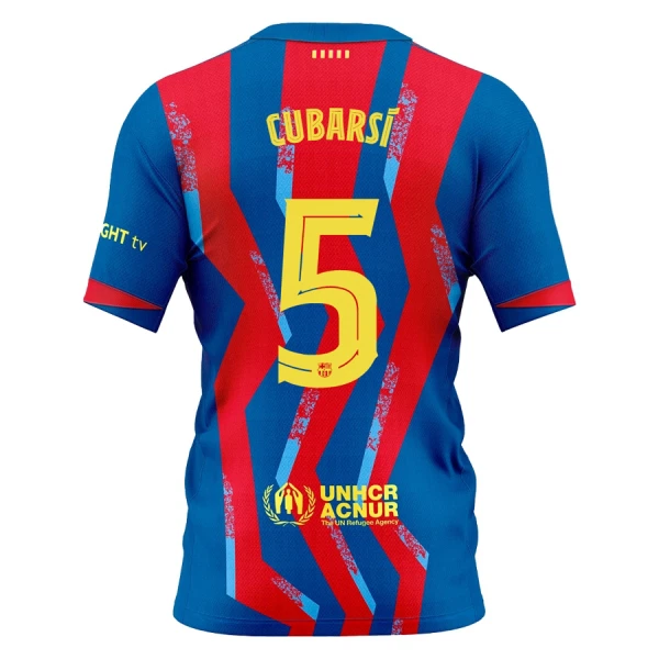 Camisola FC Barcelona Cubarsi 5 Homem Equipamento 4ª 2025-26 Camisola FC Barcelona Cubarsi 5 Homem Equipamento 4ª 2025-26