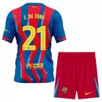 Camisola FC Barcelona Frenkie de Jong 21 Criança Equipamento 4ª 2025-26