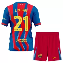 Camisola FC Barcelona Frenkie de Jong 21 Criança Equipamento 4ª 2025-26