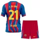 Camisola FC Barcelona Frenkie de Jong 21 Criança Equipamento 4ª 2025-26 Camisola FC Barcelona Frenkie de Jong 21 Criança Equipamento 4ª 2025-26