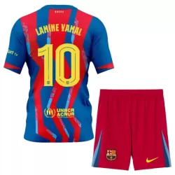 Camisola FC Barcelona Lamine Yamal 10 Criança Equipamento 4ª 2025-26