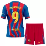 Camisola FC Barcelona Lewandowski 9 Criança Equipamento 4ª 2025-26