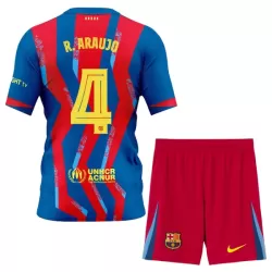 Camisola FC Barcelona R. Araujo 4 Criança Equipamento 4ª 2025-26
