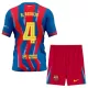 Camisola FC Barcelona R. Araujo 4 Criança Equipamento 4ª 2025-26 Camisola FC Barcelona R. Araujo 4 Criança Equipamento 4ª 2025-26