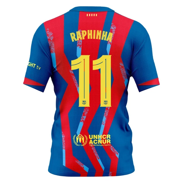 Camisola FC Barcelona Raphinha 11 Homem Equipamento 4ª 2025-26