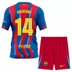 Camisola FC Barcelona Rashford 14 Criança Equipamento 4ª 2025-26