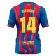 Camisola FC Barcelona Rashford 14 Homem Equipamento 4ª 2025-26 Camisola FC Barcelona Rashford 14 Homem Equipamento 4ª 2025-26