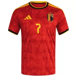 Camisola Bélgica De Bruyne 7 Criança Equipamento 1ª Mundial 2026