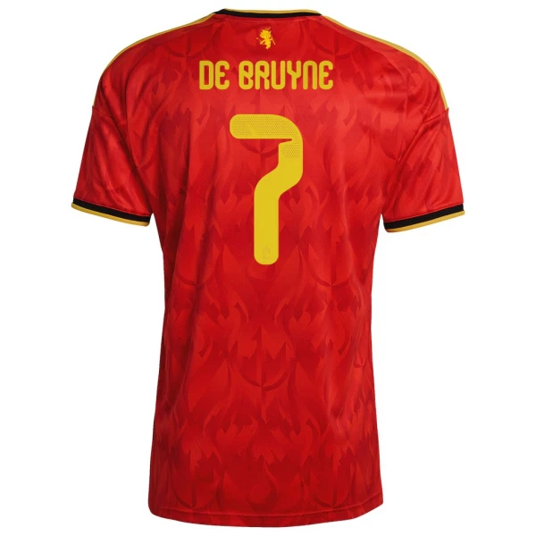 Camisola Bélgica De Bruyne 7 Criança Equipamento 1ª Mundial 2026