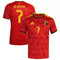 Camisola Bélgica De Bruyne 7 Homem Equipamento 1ª Mundial 2026