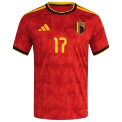 Camisola Bélgica De Ketelaere 17 Homem Equipamento 1ª Mundial 2026