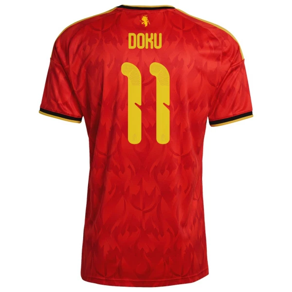 Camisola Bélgica Doku 11 Criança Equipamento 1ª Mundial 2026