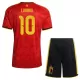 Camisola Bélgica Lukaku 10 Criança Equipamento 1ª Mundial 2026 Camisola Bélgica Lukaku 10 Criança Equipamento 1ª Mundial 2026