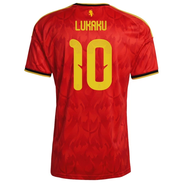 Camisola Bélgica Lukaku 10 Criança Equipamento 1ª Mundial 2026