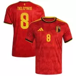 Camisola Bélgica Tielemans 8 Homem Equipamento 1ª Mundial 2026
