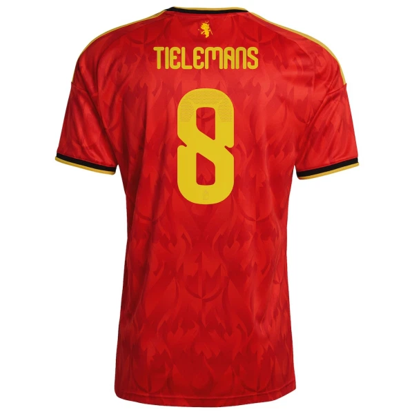 Camisola Bélgica Tielemans 8 Homem Equipamento 1ª Mundial 2026