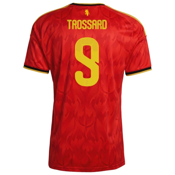 Camisola Bélgica Trossard 9 Homem Equipamento 1ª Mundial 2026