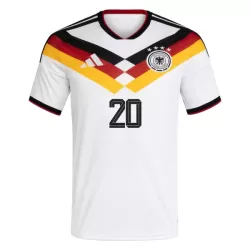 Camisola Alemanha Gnabry 20 Homem Equipamento 1ª Mundial 2026