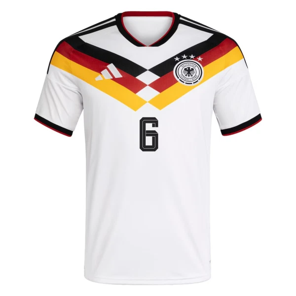 Camisola Alemanha Kimmich 6 Homem Equipamento 1ª Mundial 2026