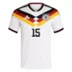 Camisola Alemanha N. Schlotterbeck 15 Homem Equipamento 1ª Mundial 2026