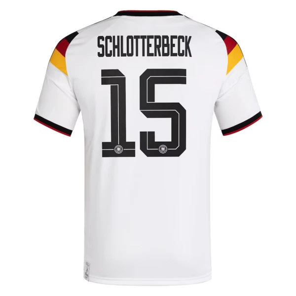 Camisola Alemanha N. Schlotterbeck 15 Homem Equipamento 1ª Mundial 2026