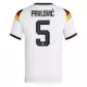 Camisola Alemanha Pavlovic 5 Homem Equipamento 1ª Mundial 2026