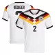 Camisola Alemanha Rudiger 2 Homem Equipamento 1ª Mundial 2026 Camisola Alemanha Rudiger 2 Homem Equipamento 1ª Mundial 2026