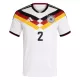 Camisola Alemanha Rudiger 2 Homem Equipamento 1ª Mundial 2026