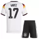 Camisola Alemanha Wirtz 17 Criança Equipamento 1ª Mundial 2026 Camisola Alemanha Wirtz 17 Criança Equipamento 1ª Mundial 2026