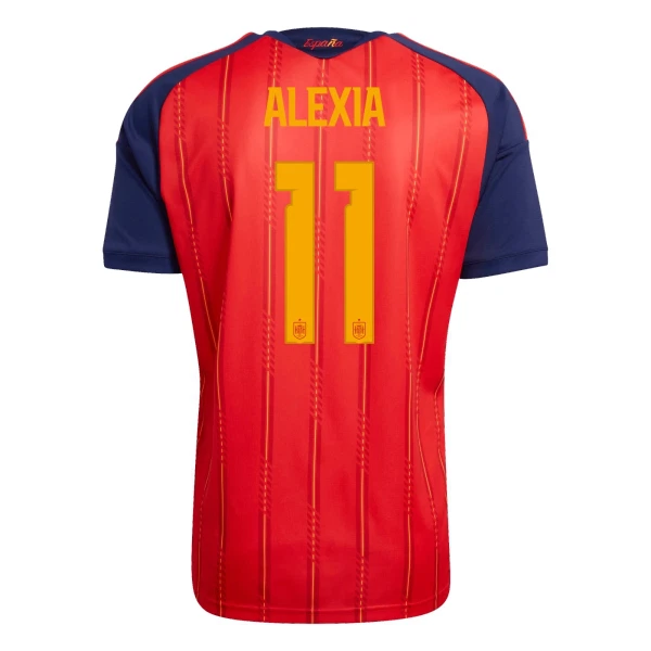 Camisola Espanha Alexia 11 Homem Equipamento 1ª Mundial 2026
