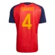 Camisola Espanha Cubarsi 4 Homem Equipamento 1ª Mundial 2026 Camisola Espanha Cubarsi 4 Homem Equipamento 1ª Mundial 2026