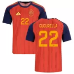 Camisola Espanha Cucurella 22 Homem Equipamento 1ª Mundial 2026