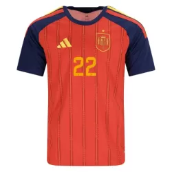 Camisola Espanha Cucurella 22 Homem Equipamento 1ª Mundial 2026