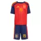 Camisola Espanha Lamine Yamal 19 Criança Equipamento 1ª Mundial 2026