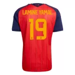 Camisola Espanha Lamine Yamal 19 Homem Equipamento 1ª Mundial 2026