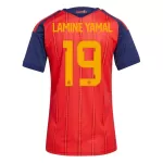 Camisola Espanha Lamine Yamal 19 Mulher Equipamento 1ª Mundial 2026