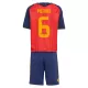 Camisola Espanha Merino 6 Criança Equipamento 1ª Mundial 2026 Camisola Espanha Merino 6 Criança Equipamento 1ª Mundial 2026