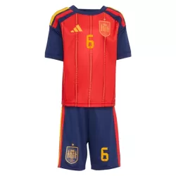 Camisola Espanha Merino 6 Criança Equipamento 1ª Mundial 2026