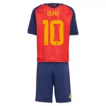 Camisola Espanha Olmo 10 Criança Equipamento 1ª Mundial 2026
